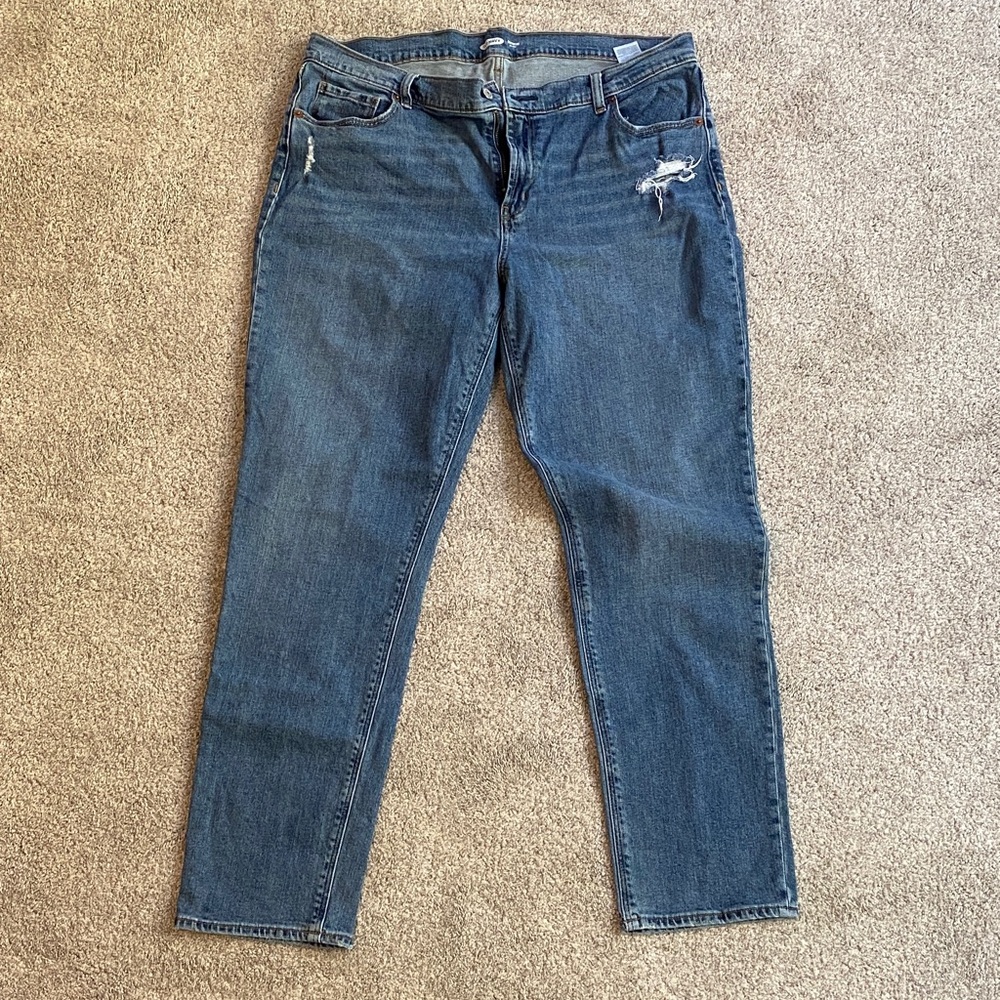 Old navy mid rise boyfriend Women's Jeans